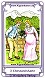 Ehestandskarte Kartenlegen mit Kipperkarten